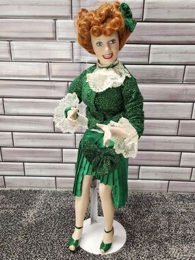 I Love Lucy "Sweet Sally" Porcelain Doll Hamilton Collection 1996